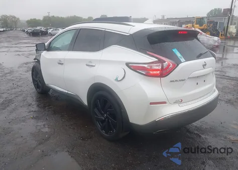 2017 Nissan Murano Platinum z USA, uszkodzony, nr VIN 5N1AZ2MH7HN185082